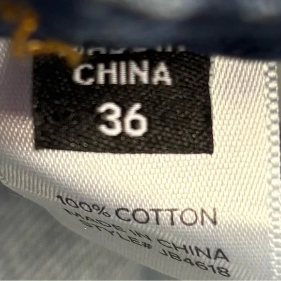 NovaMen Fashion Nova Men 36x31 Denim Overalls Blue Jeans - Picture 8 of 10